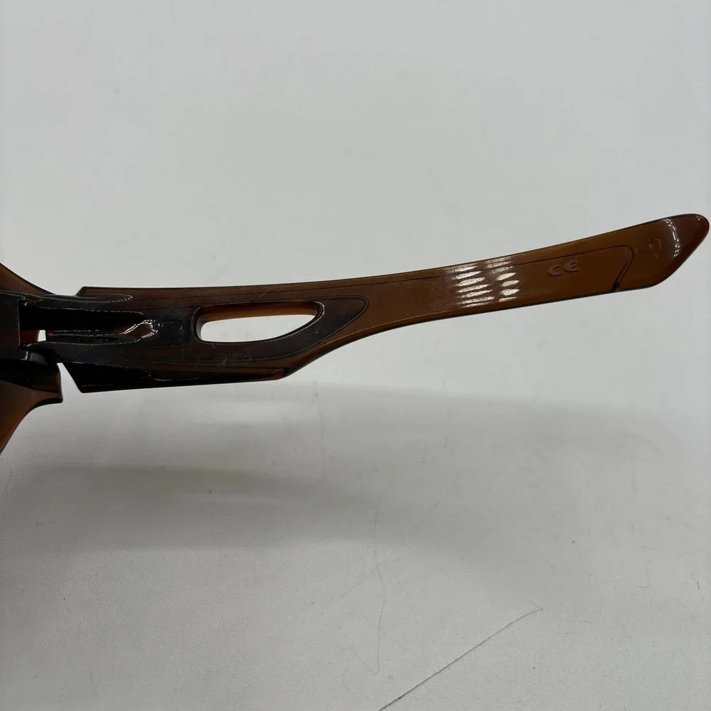 Oakley Eyepatch 2 Rootbeer Brown Polarized Sunglasses Preowned READ